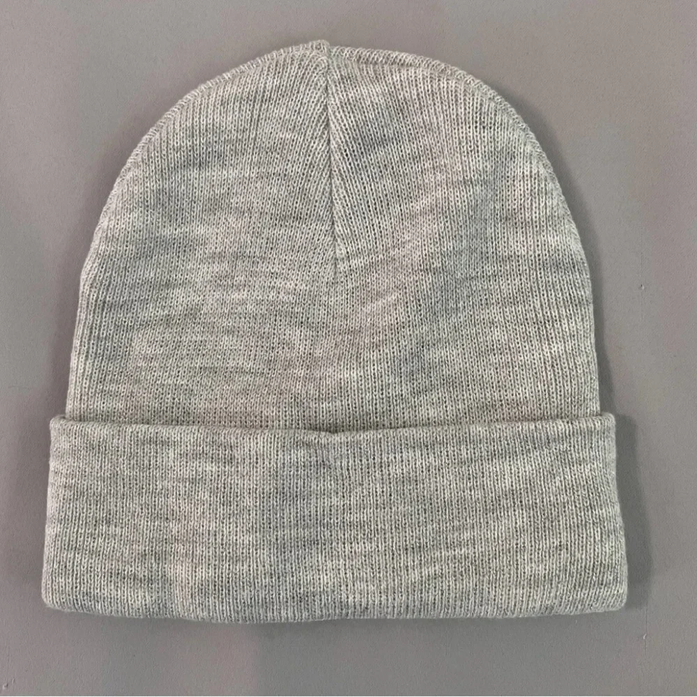 PINK Victoria's Secret Gray/Silver Knit Stocking‎ Hat Cap Beanie One Size